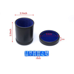 RERIVER dice cup lid secure-fit keeps the lid on during shaking for seamless gameplay.