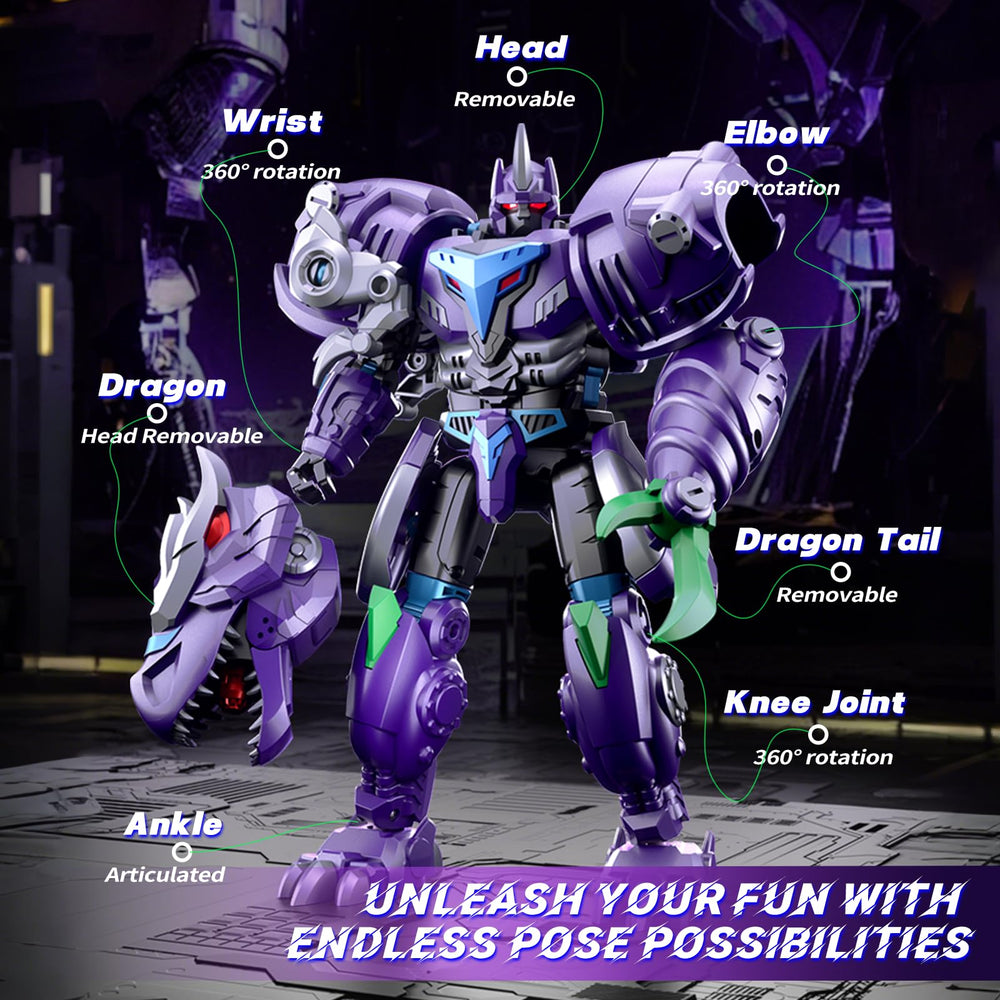 Resosese action figure highlighting full articulation for dramatic poses