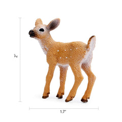 RESTCLOUD deer figurines cake topper adds natural elegance to celebrations.