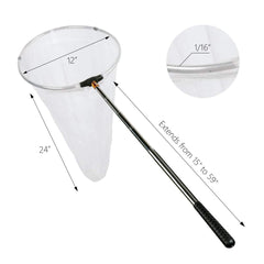 RESTCLOUD extendable handle reaches 59 inches for easy reach.