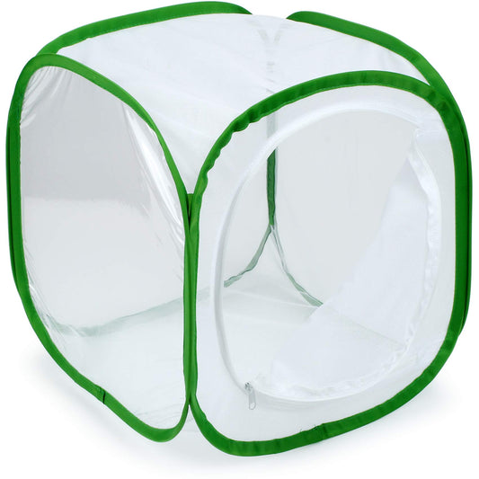 RESTCLOUD monarch habitat folded cage offers compact storage and easy setup.