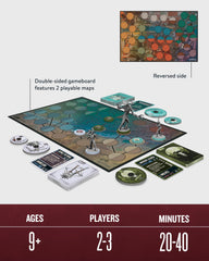 Restoration Games Unmatched Witcher double-sided battlefield arena for varied strategy