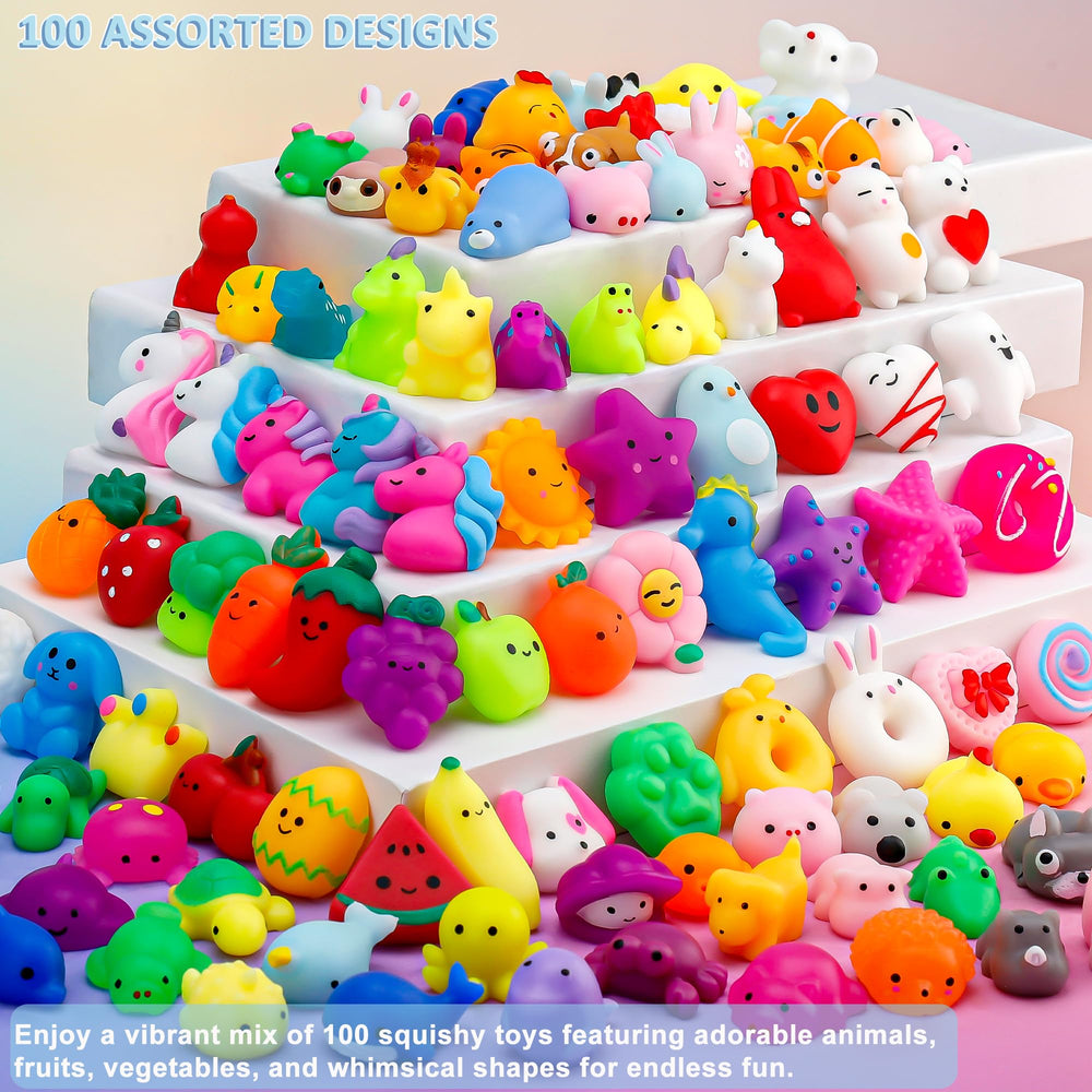 Resumplan Mochi Squishy fruit designs ideal for party favors and classroom prizes