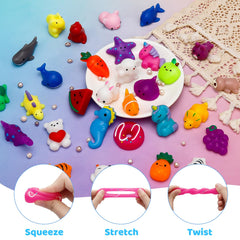 Resumplan Mochi Squishy vegetable designs great for sensory exploration and calm moments