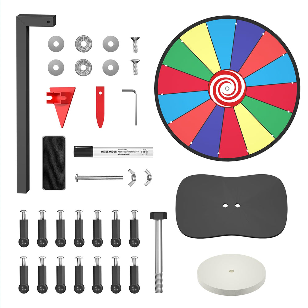Retbtnm prize zones shown on wheel for vivid prizes