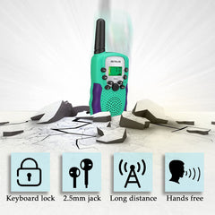 Two-pack green RA18 set keeps siblings connected