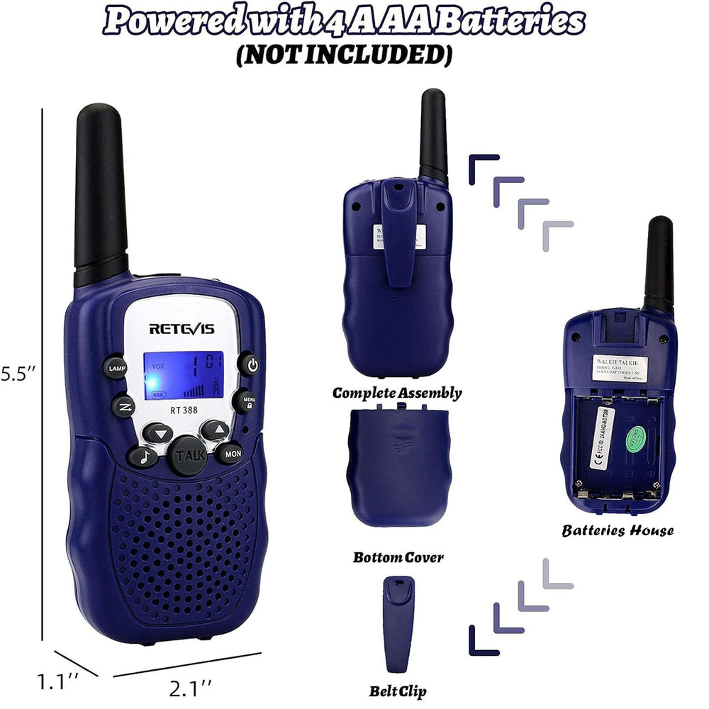 Retevis RT388 supports one-to-one or group chats on the same code