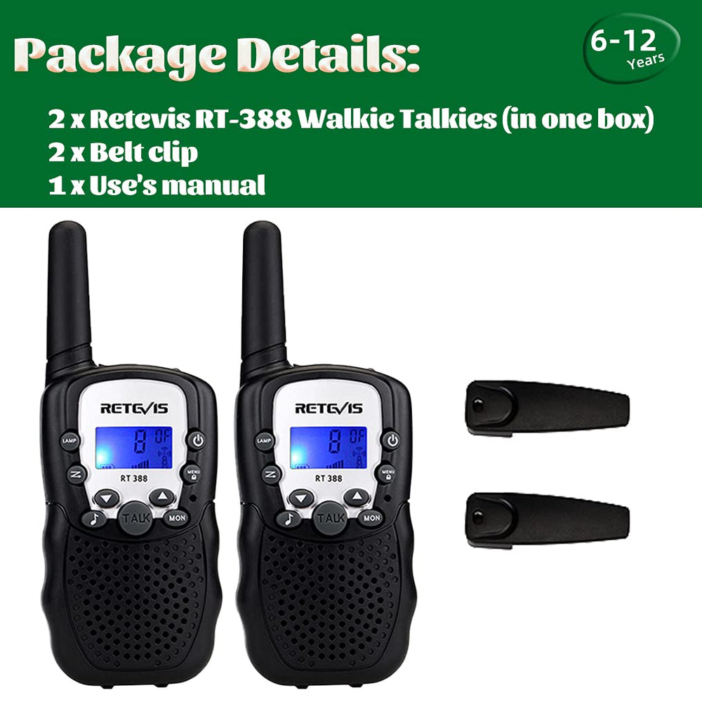 Retevis RT388 used by kids during hiking and outdoor adventures