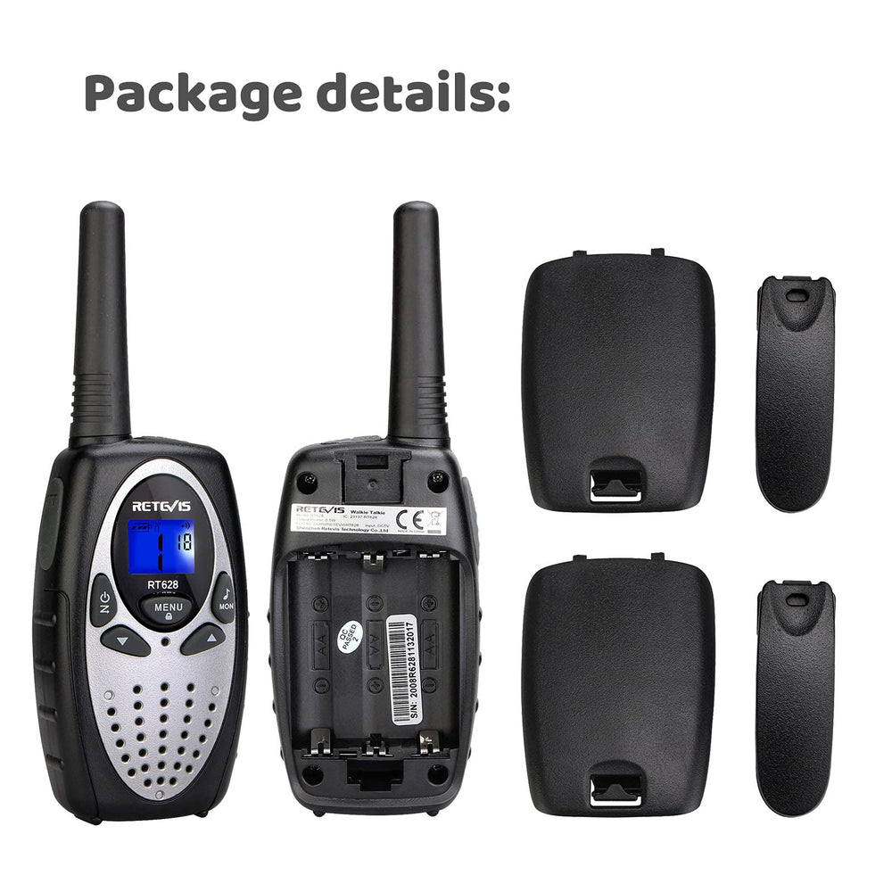 Retevis RT628 gift-ready packing ideal for birthdays and holidays