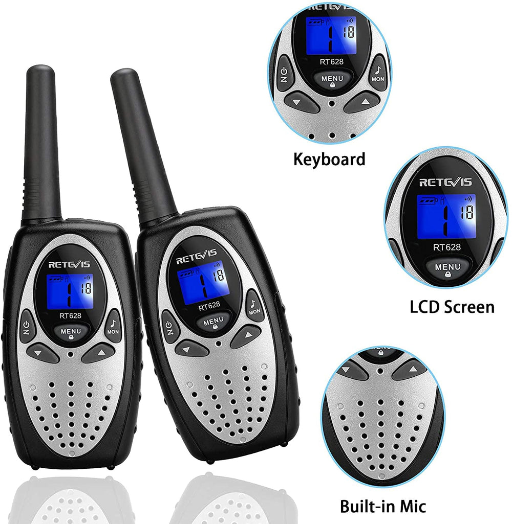 Retevis RT628 ideal for outdoor camping and hiking family trips