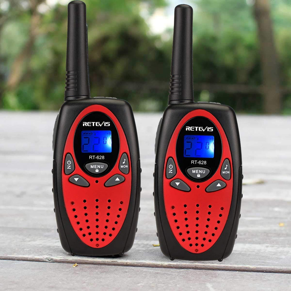 Retevis RT628 VOX hands-free lets kids chat without pressing buttons.