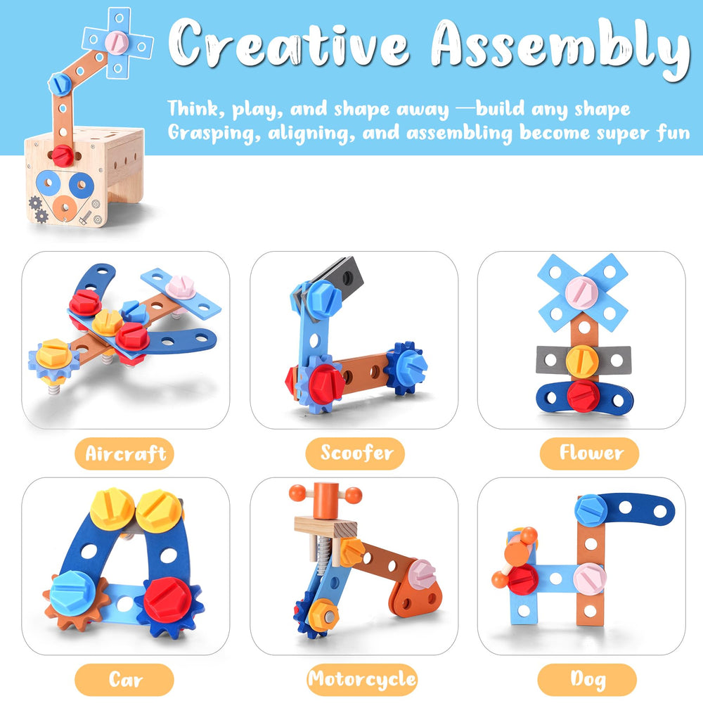 REXBETI Montessori inspired design helps focus during play