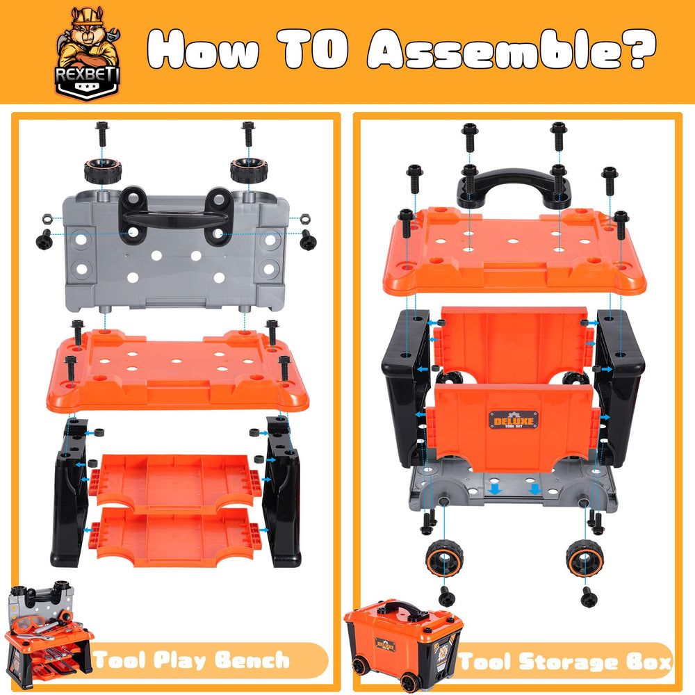 REXBETI gift-ready set – perfect birthday or Christmas surprise for curious builders