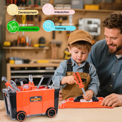 REXBETI saw blade attachment – safe sawing pretend play for budding builders