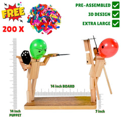 Rezimet extra-large balloon set boosts game intensity.