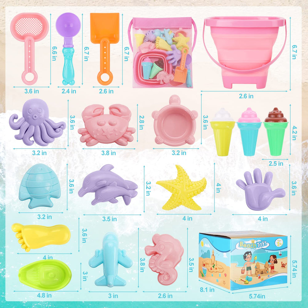 REZUCREY Mesh bag keeps toys organized and dries quickly after water play.