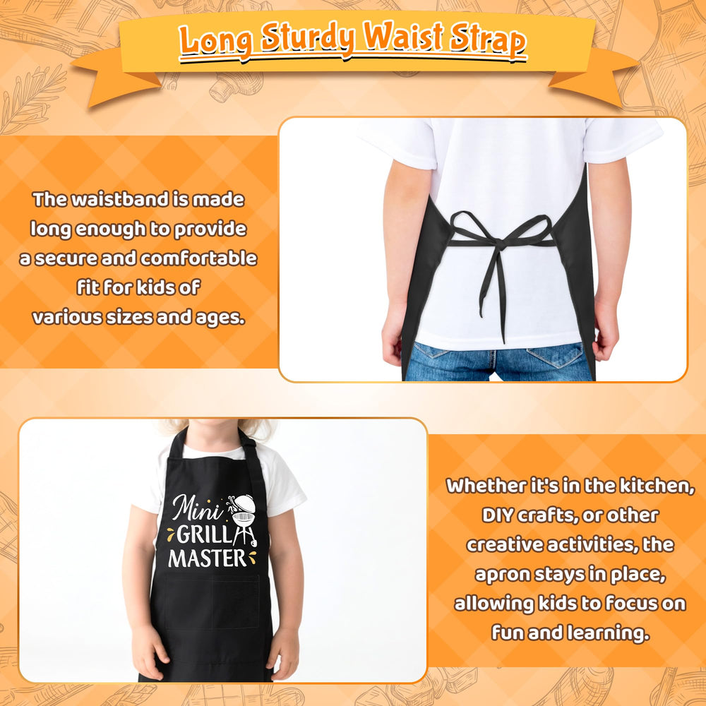 R HORSE kids apron for crafts and cooking, versatile for classes and parties
