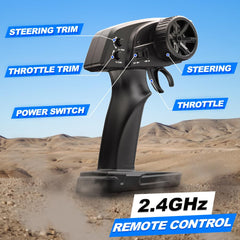Rhybor 1:16-scale RC car off-road action for family fun