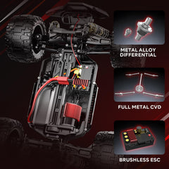 Rhybor durable chassis and metal gears support long-lasting performance