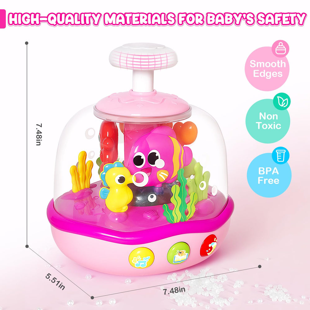 RIANEAN five sound effects and songs aid auditory development.