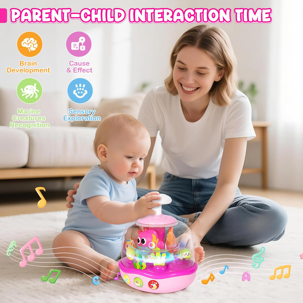 RIANEAN adjustable volume control enables gentle, baby-friendly sound levels.