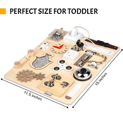 RIANEAN Busy Board gears engage little hands to boost problem solving on the go