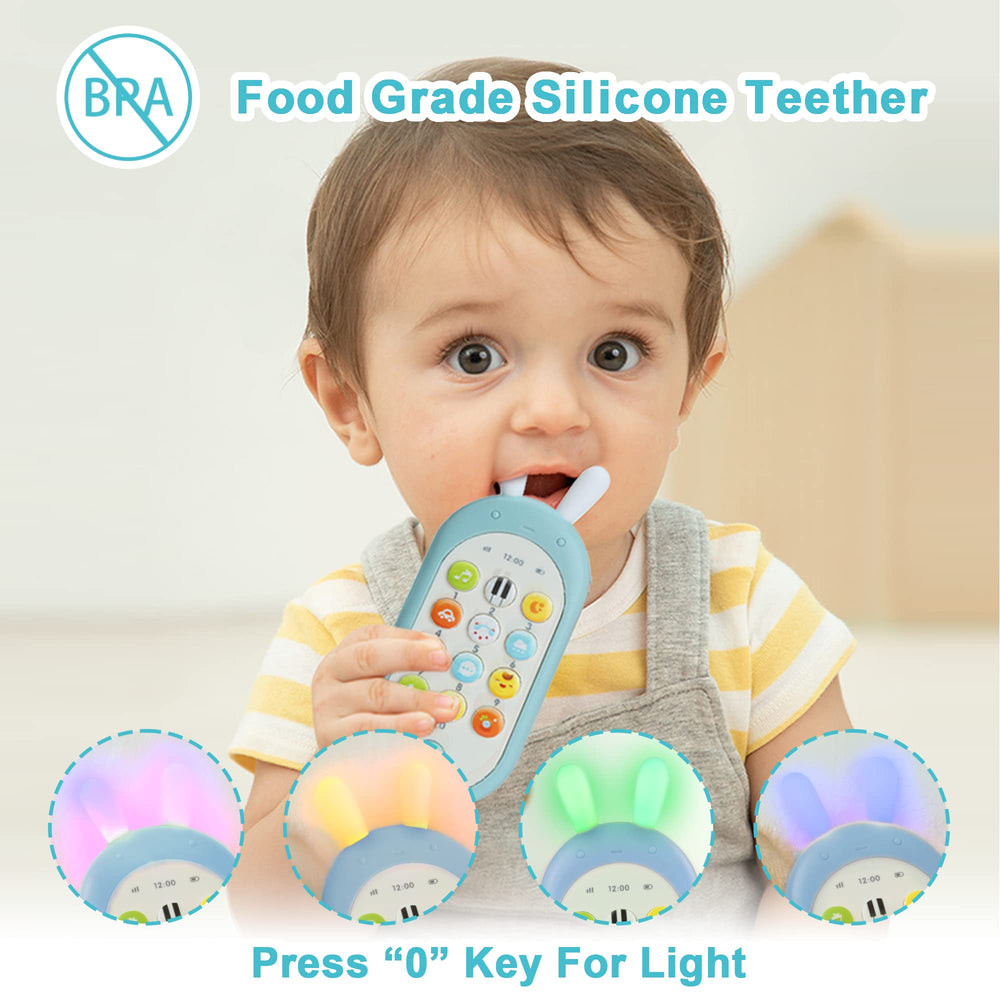 Richgv compact toy phone fits small hands for on-the-go exploration.