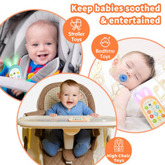 Richgv baby phone emits vehicle sounds to inspire imaginative play