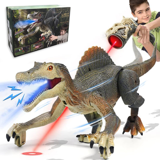 Richgv Spinosaurus toy glowing in the dark for immersive nighttime play