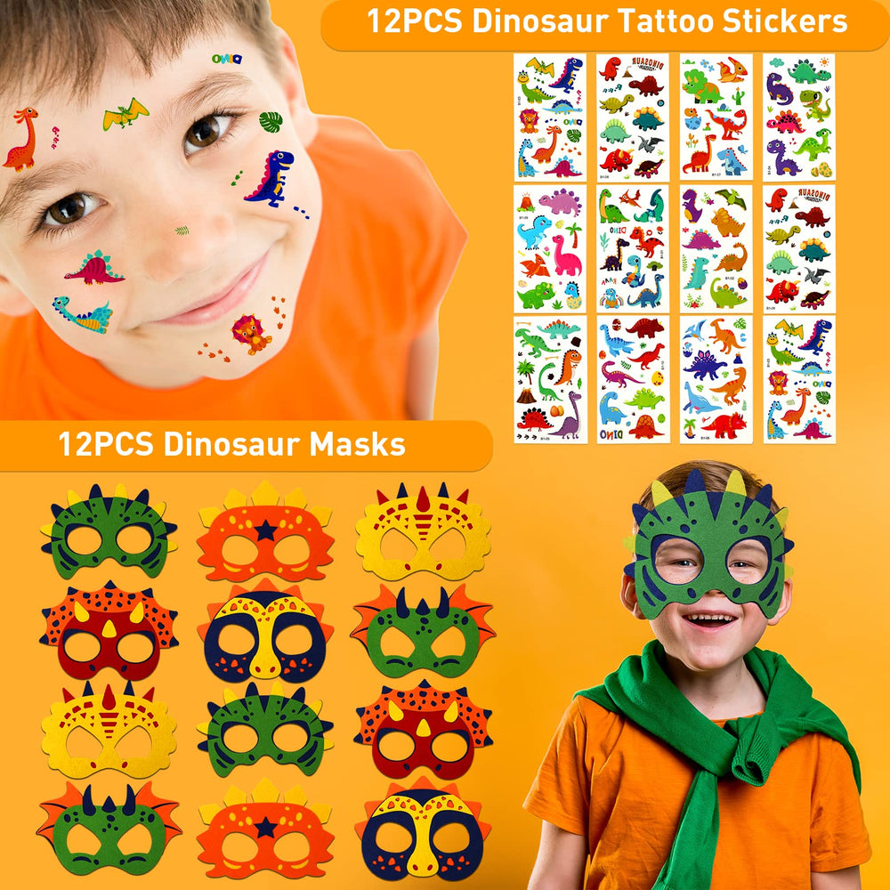 RichSmile slap bracelets add vibrant, wearable prizes to any dinosaur party.