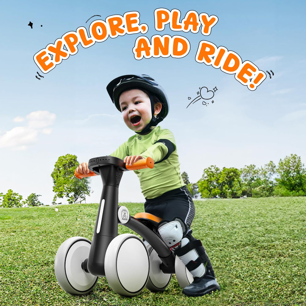 Ridego no batteries needed rear wheels let kids enjoy moments right away.