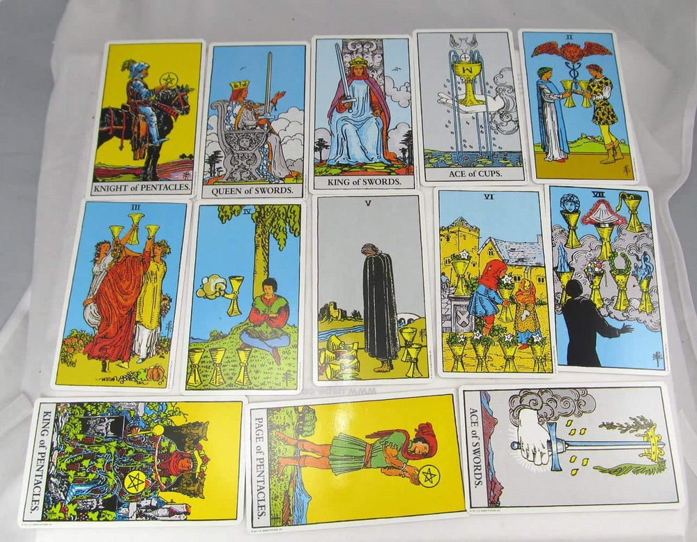 Rider-Waite Original Tarot Deck set exemplifies a timeless standard.