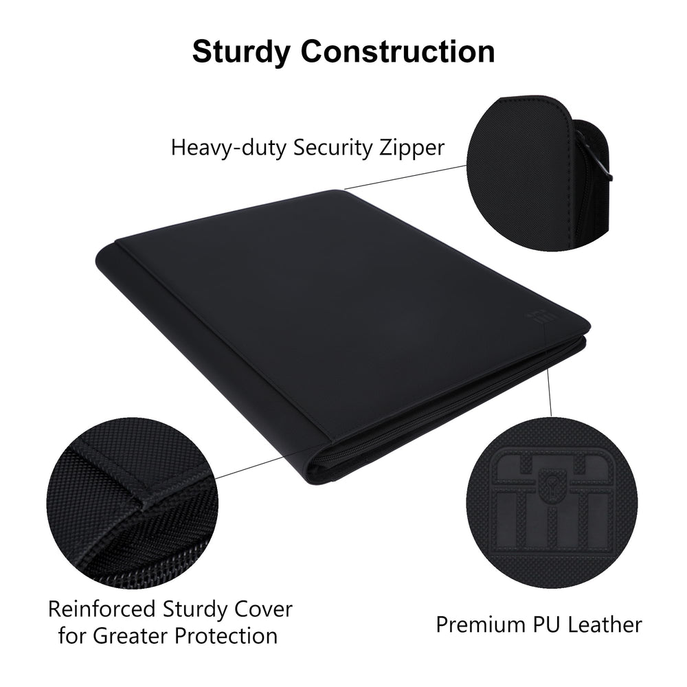 Rieton zipper closure protects contents when stored