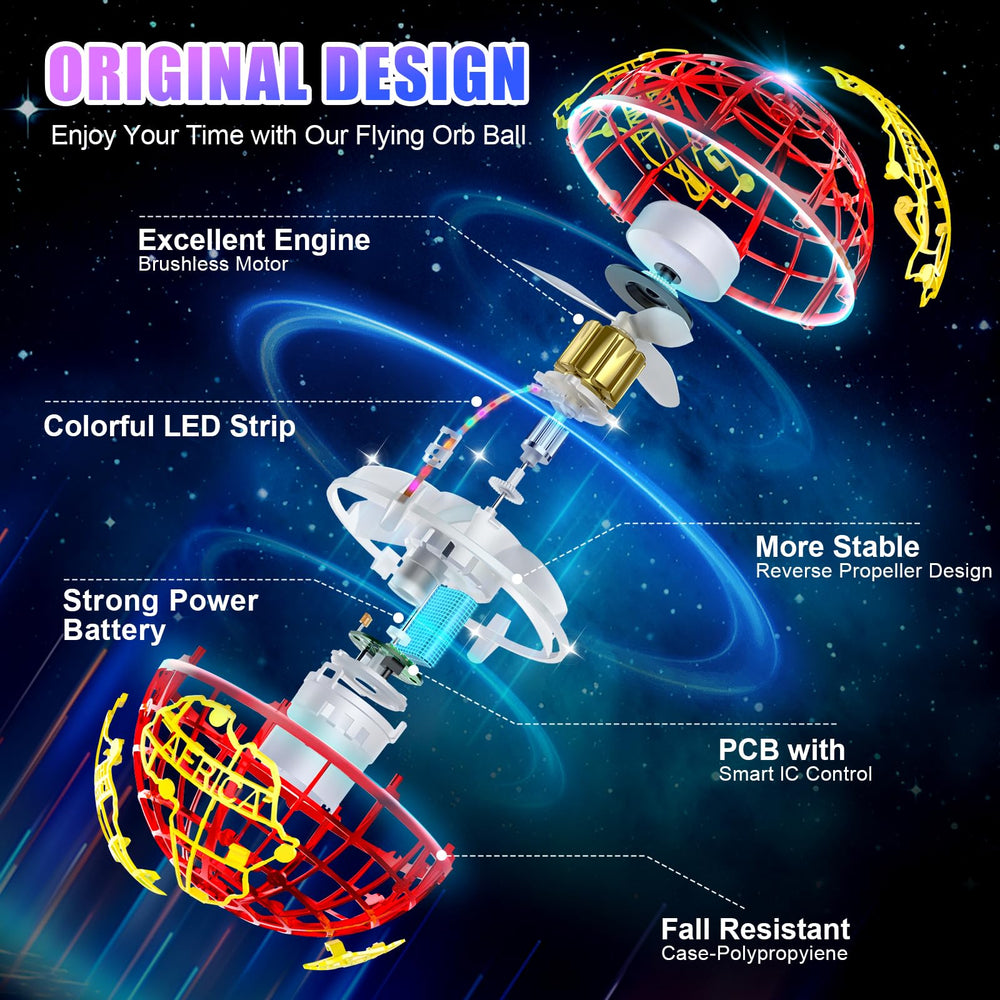 RIEYON Flying Orb Ball boomerang flight with smooth self-returns.