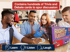 Right Or Racist Vol 2 character cards add twists and strategy.