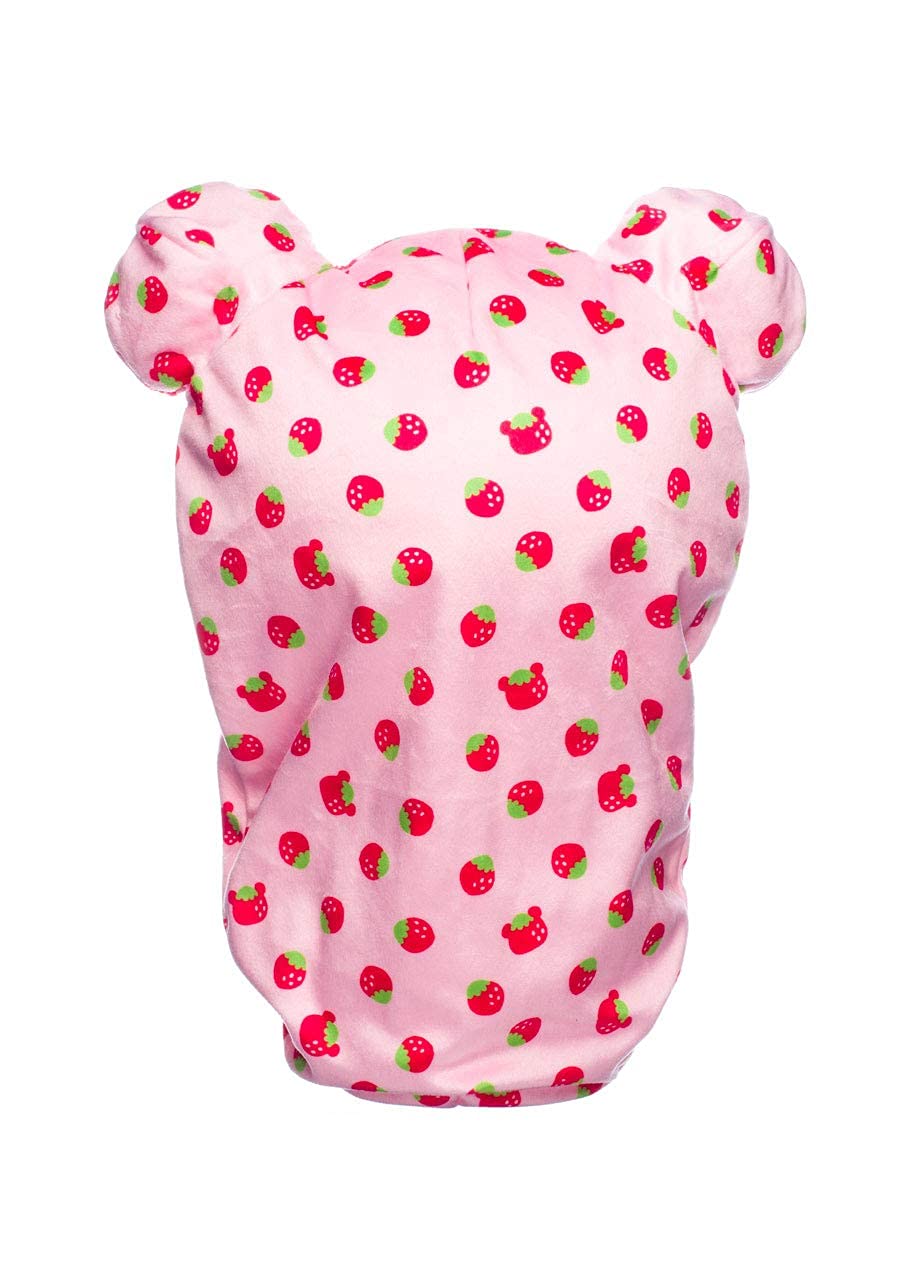 Rilakkuma plush with removable sleeping bag feature for versatile play and naps.