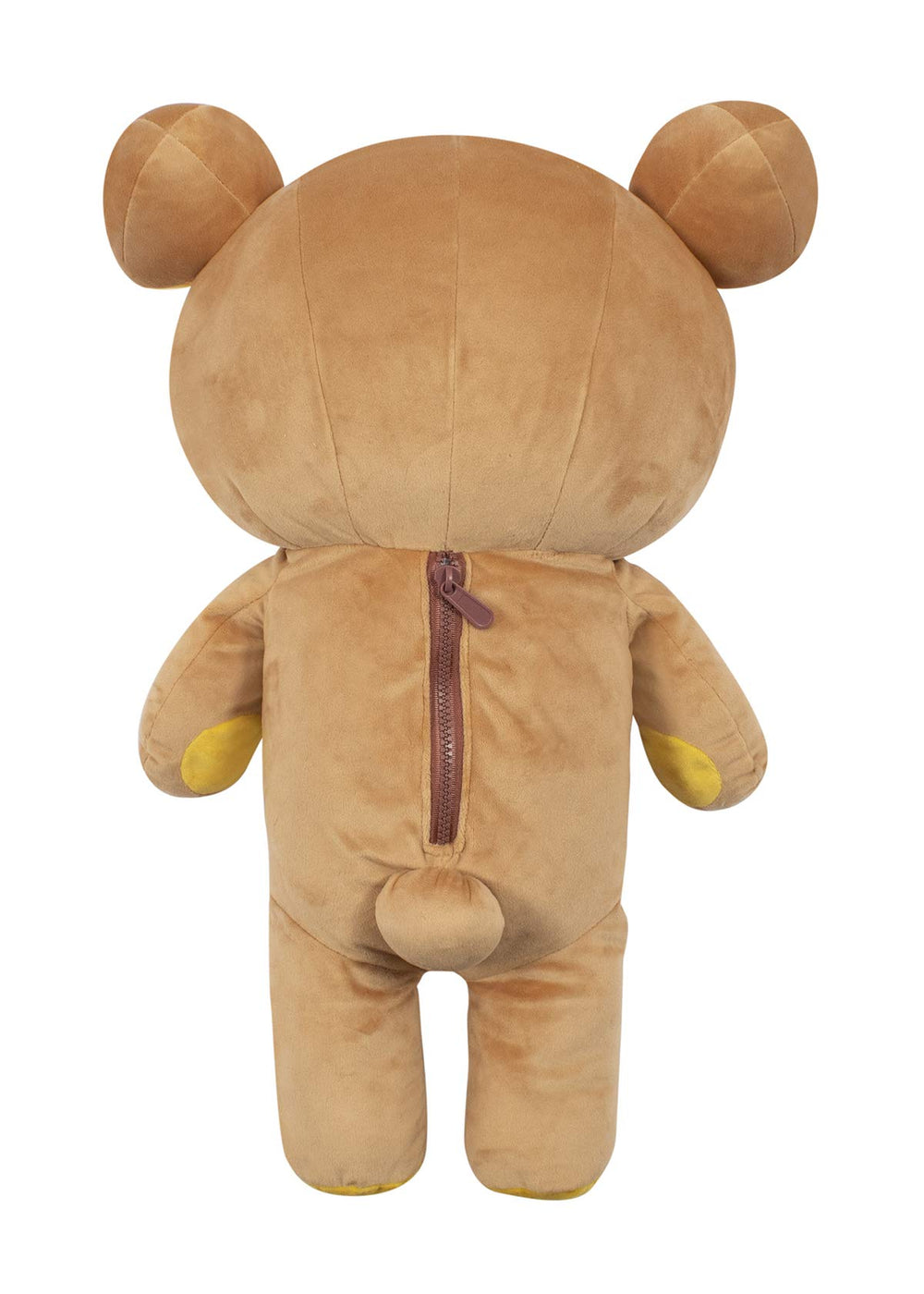 Rilakkuma San-X Original Plush Large as bedtime companion on bed or chair.