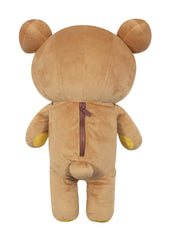 Rilakkuma San-X Original Plush Large as bedtime companion on bed or chair.