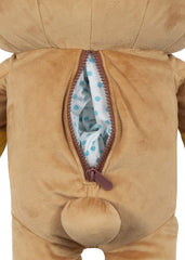 Rilakkuma San-X Original Plush Large in hugging position, inviting comforting touches.