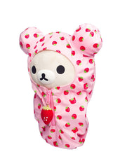Rilakkuma outer fabric is surface washable for easy cleaning.