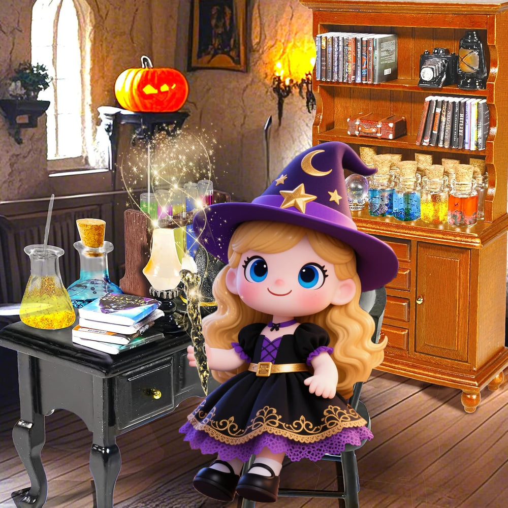 Rileryan halloween-diorama-scene supports festive décor in any home