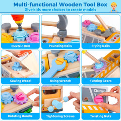 Rincalivestra 38-piece kit with multiple parts for imaginative construction.