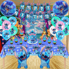 RINSUNCA Stitch stickers sprinkle accents for quick party decorating.