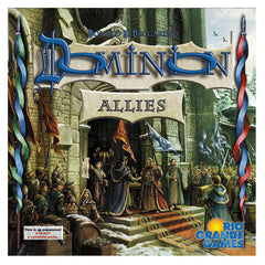 Rio Grande Games Dominion Allies festival scene at the table evokes celebratory diplomacy