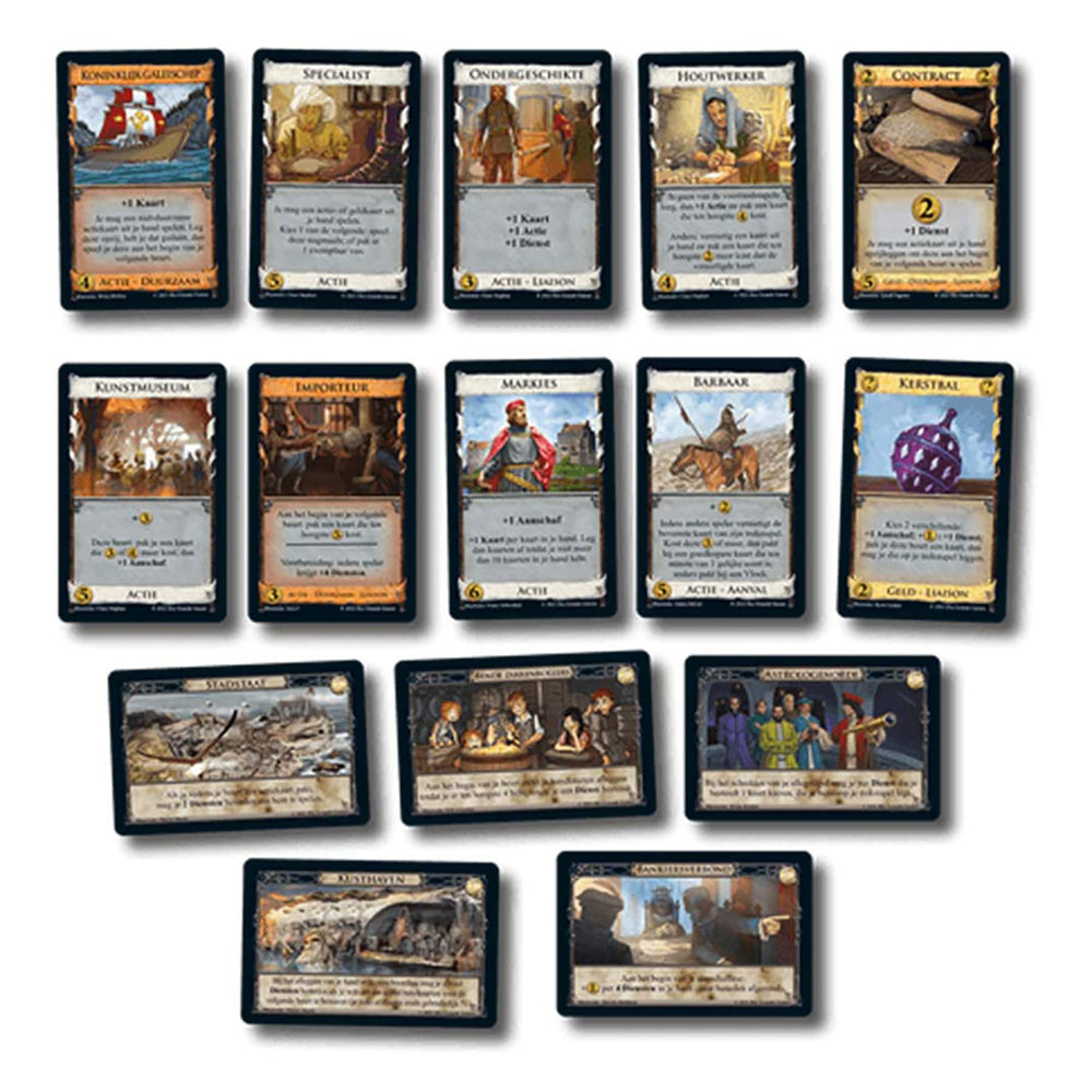 Rio Grande Games Dominion Allies 31 new kingdom piles introduce fresh tactics