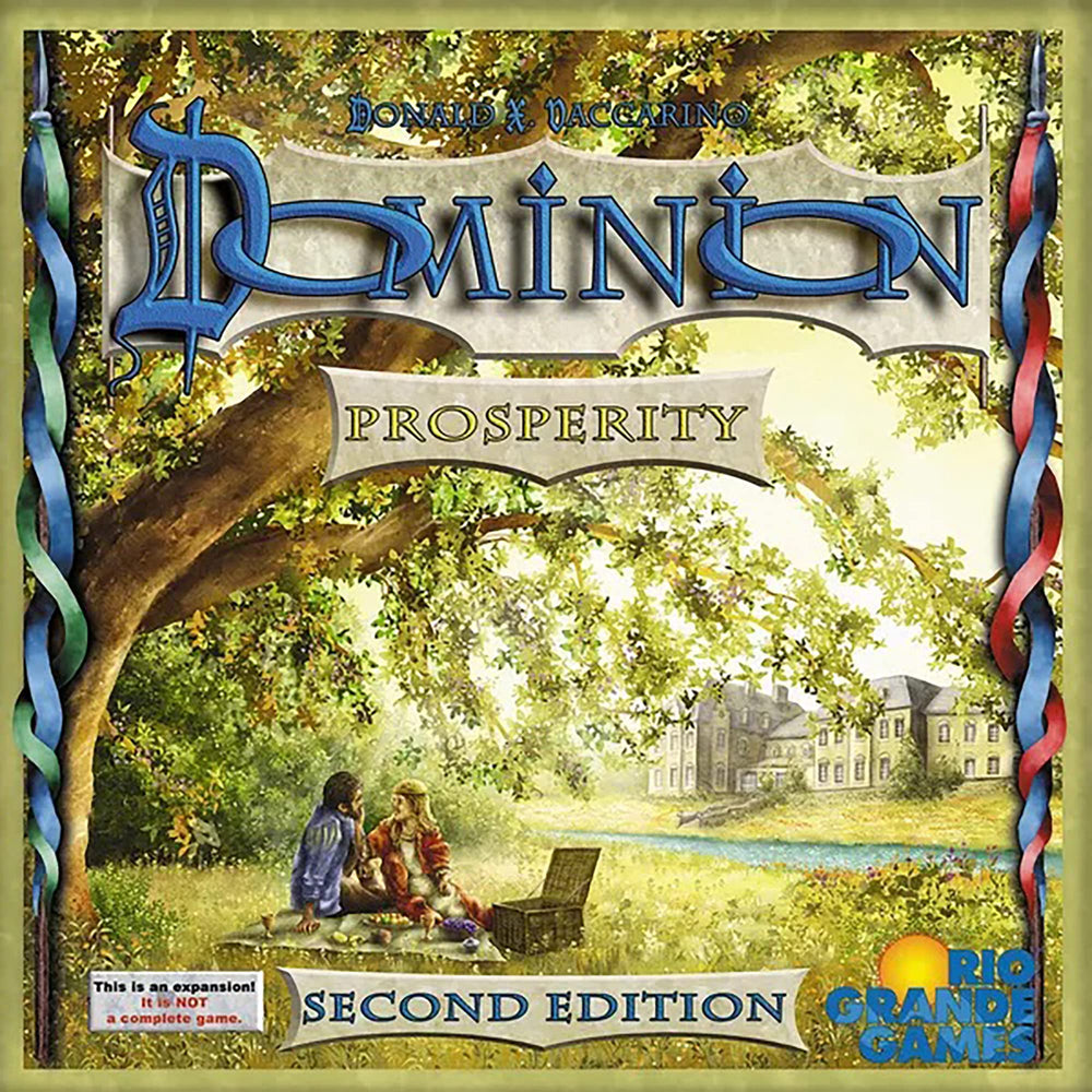 Rio Grande Games Dominion Prosperity 2nd Edition treasures enable richer combos.