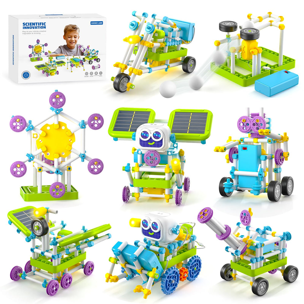 RISUNTOY solar panel assembly for hands-on solar energy learning and STEM exploration.