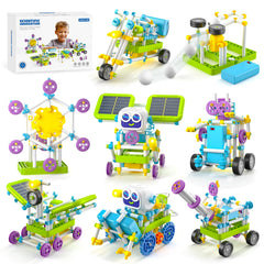 RISUNTOY solar panel assembly for hands-on solar energy learning and STEM exploration.