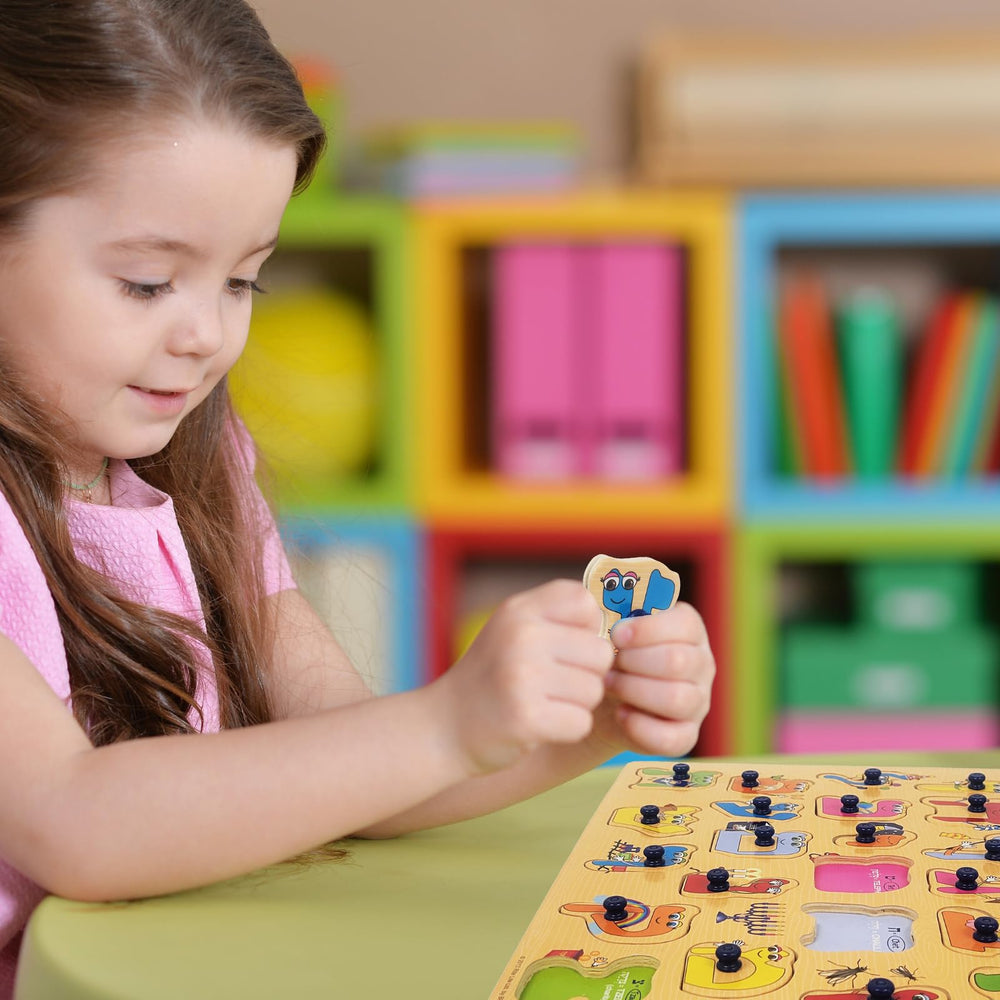Rite Lite Alef Bais Puzzle Chanukah-friendly educational toy for kids