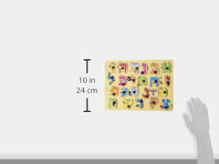 Rite Lite Alef Bais Puzzle tactile wooden pieces for hands-on practice